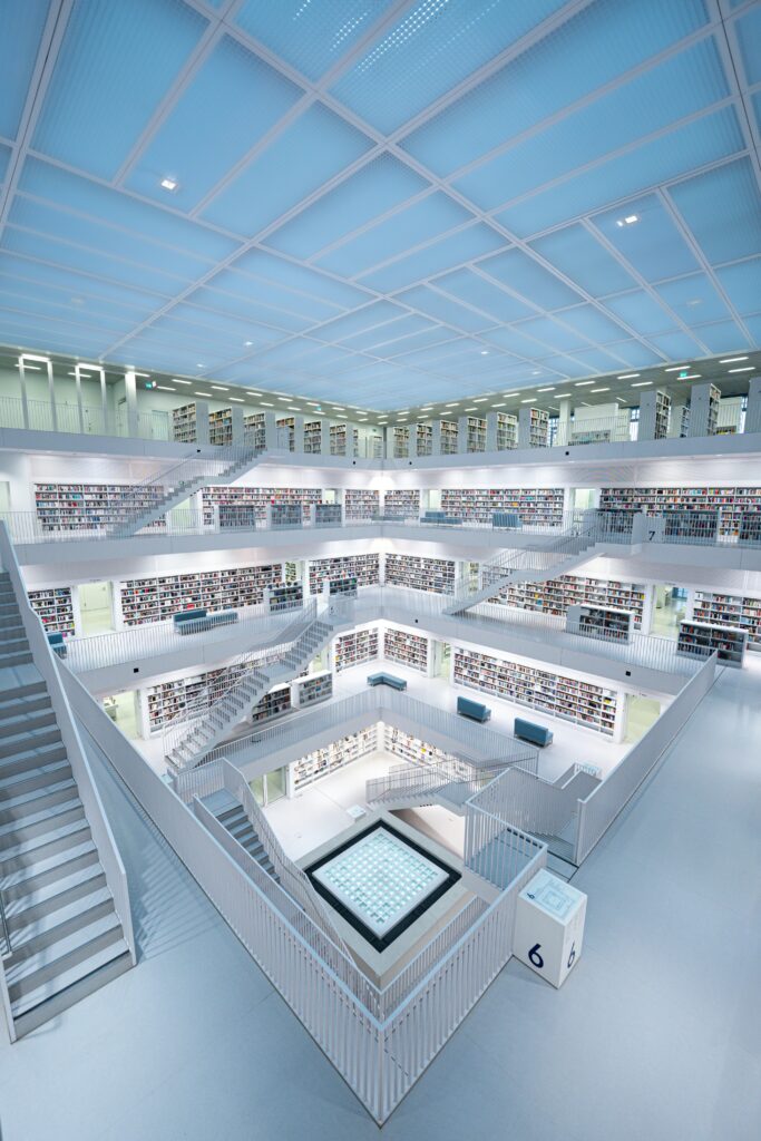 The Stuttgart Germany Library